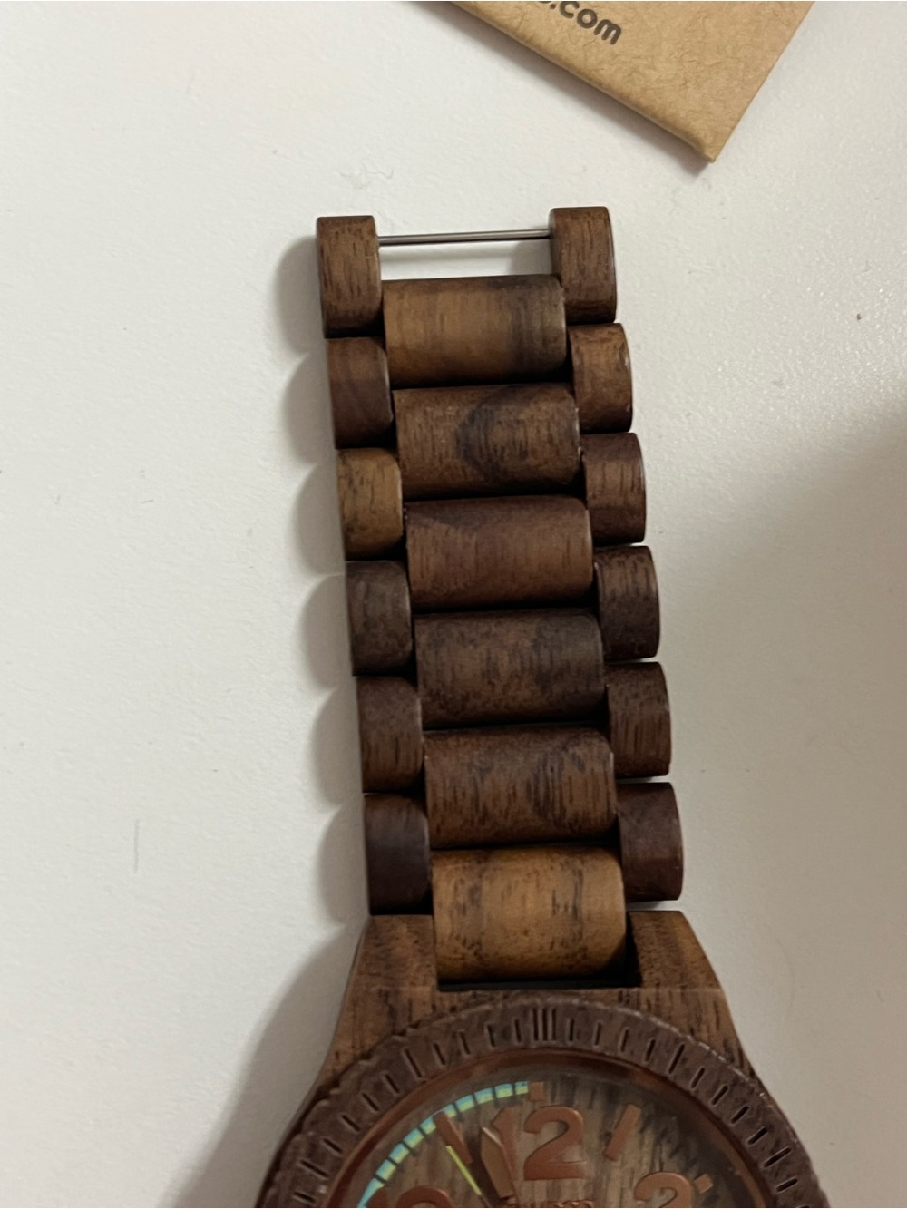 Wewood Wooden walnut Watch - box links and manual included - Picture 15 of 16